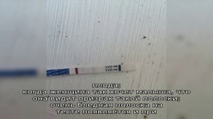 Бледная полоска на тесте – есть ли беременность?