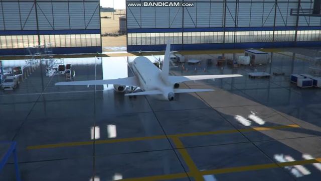 MSFS2020 Sukhoi Superjet SSJ Video Of Aircraft In My Hangar
