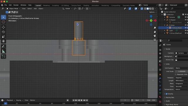 Blender for Ender - Modify (my E3v2 Y-Axis Carrier) STL files for 3D Printing смотреть онлайн