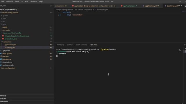 Spring Cloud Config Encryption смотреть онлайн