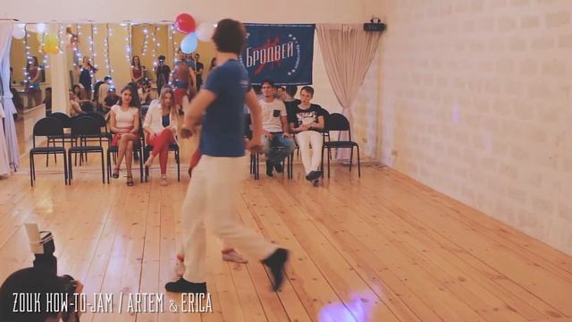 Zouk in Krasnoyarsk | How-to-jam | Artem & Erica смотреть онлайн
