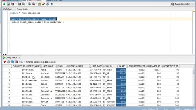 How to copy /Insert data into a table from another table using INSERT INTO SELECT смотреть онлайн