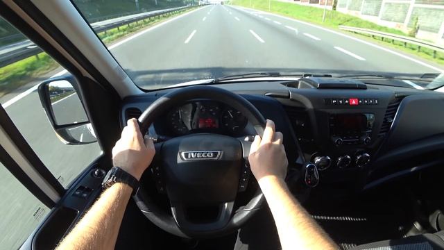 Iveco Daily 2.3 (100 KW; 136 HP) HI-MATIC _ 4K  Test Drive///Ивеко Дэйли Фургон Тест-Обзор