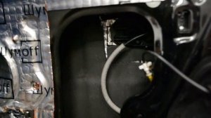 Состояние шумоизоляция авто после года эксплуатации.