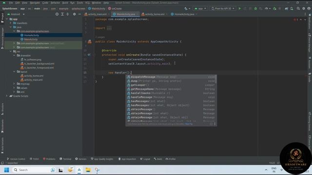 #01 Simple Splash Screen in android studio in java language смотреть онлайн