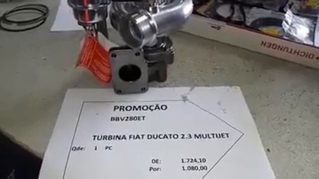 Turbina Fiat Ducato - Promoção 04-10-2107 смотреть онлайн