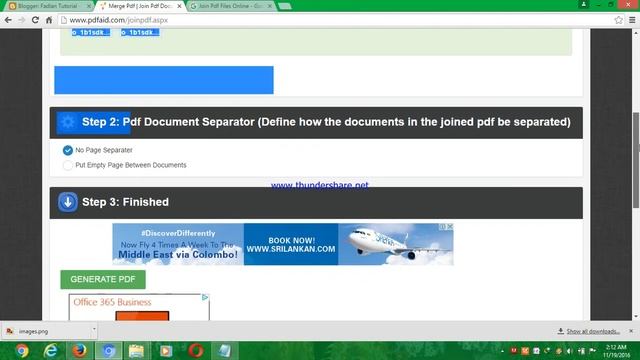 Join Pdf Files Online (merge pdf online) смотреть онлайн