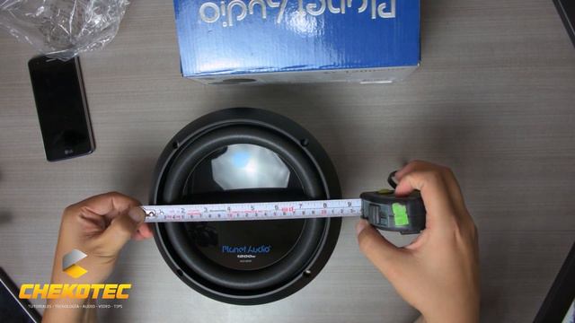 SUBWOOFER PLANET AUDIO AC8D DE 8" Y 600 WATTS RMS - UNBOXING смотреть онлайн