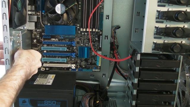 PC Build Series - Video 7 - Installing Asus HD 5870 ATI Radeon Graphics Card (EAH5870) смотреть онлайн
