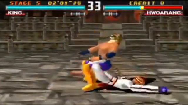 Tekken 3 All secret moves of King смотреть онлайн