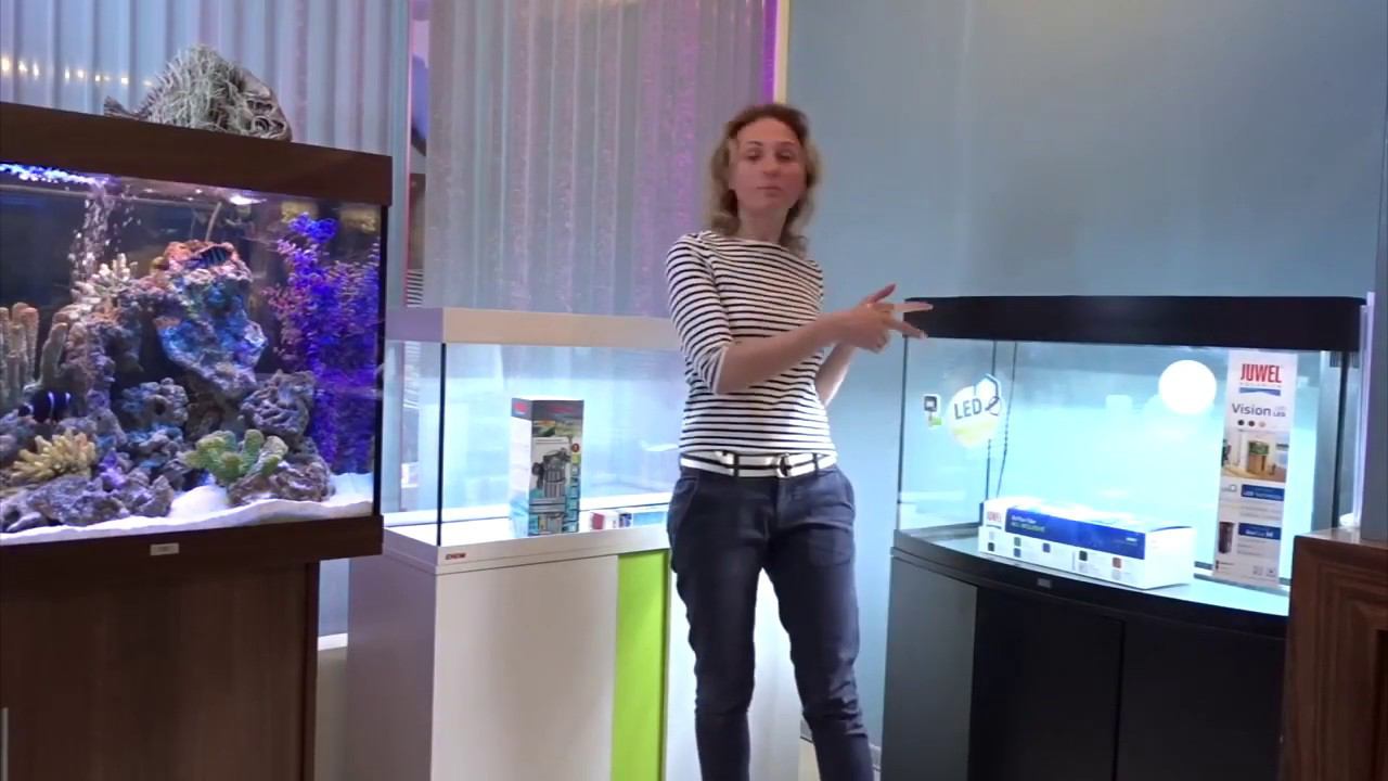 Варианты оформления для аквариумов Eheim Vivaline 126 и Juwel VISION 180 смотреть онлайн