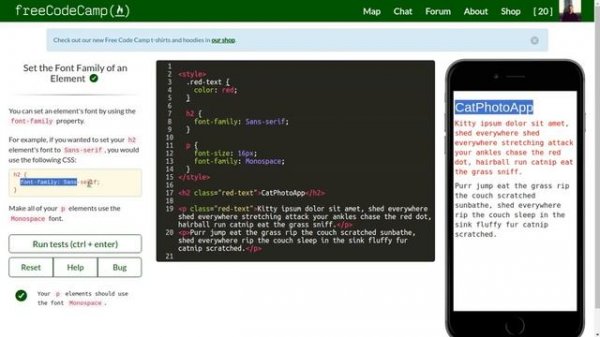 CSS. Работа с текстом и шрифтами (google fonts)