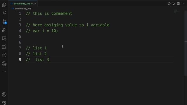 What is Comments in TypeScript Programming Language In Telugu | #03 смотреть онлайн