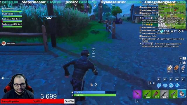 Fortnite Members and Viewers(Voice Chat)LETS GET VICTORY!!!(Late Night With Spanishdude) смотреть онлайн