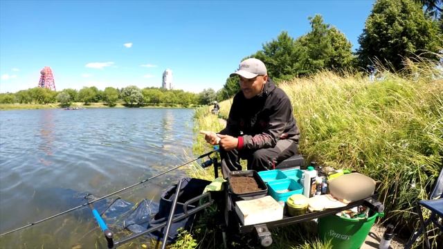 ☑️Vlog #21 Рыбалка с Сергеем Пузановым. Ловля леща. Фидер Гребном Канале. Feederfishing TV
