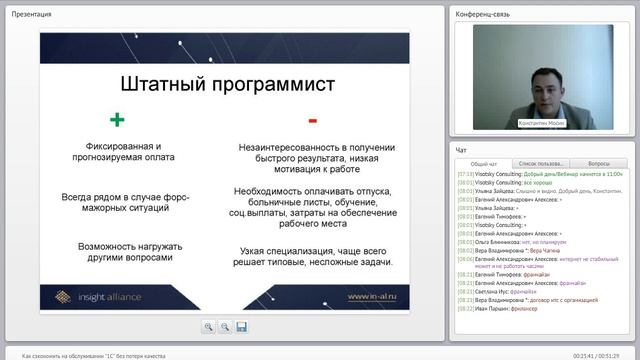 Как сэкономить на обслуживании 1С без потери качества смотреть онлайн