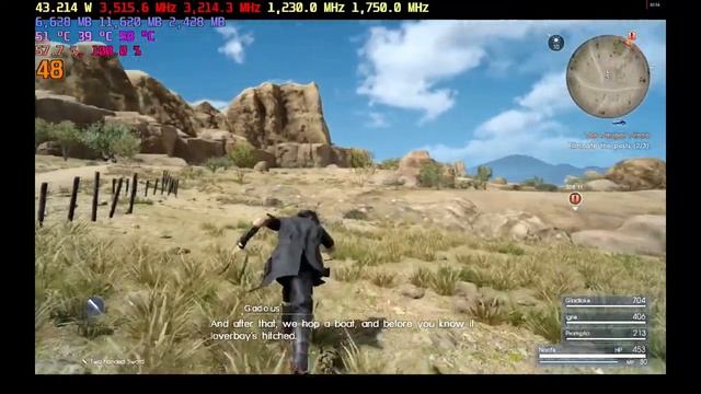 Testing RX 560 (RX 460) 4GB In Final Fantasy XV Windows Edition