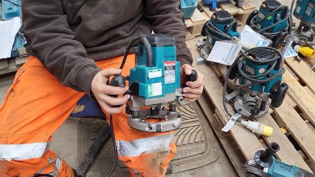 Makita 3612 Router 110v, Entered into Auction смотреть онлайн