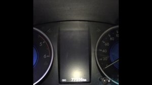 Обнуления даных смазочной системы Hilux от 2015г