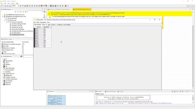 Knime - Read a Sheet, All Sheets in a Workbook, and All Workbooks in a folder. смотреть онлайн
