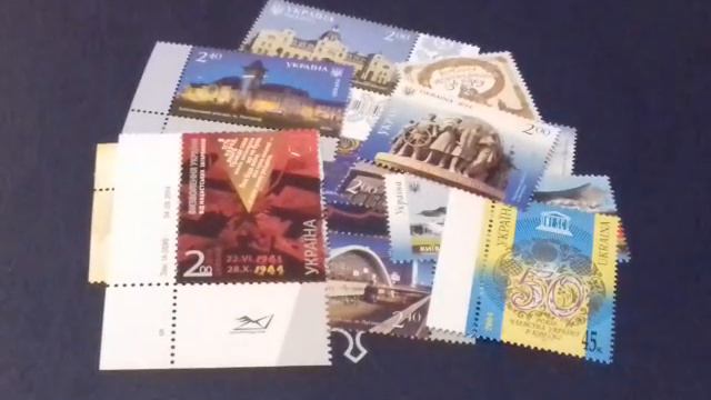 ПОПОЛНЕНИЕ КОЛЛЕКЦИИ. МАРКИ УКРАИНЫ. смотреть онлайн