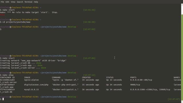 Урок 02 Настройка окружения docker Добавляем сервер Nginx настраиваем https смотреть онлайн