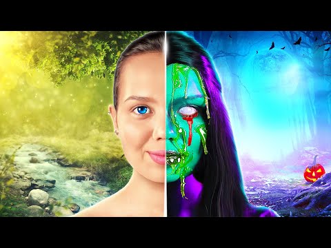 СКОРО ХЭЛЛОУИН! __ Жутковатые Превращения И Идеи Макияжа.