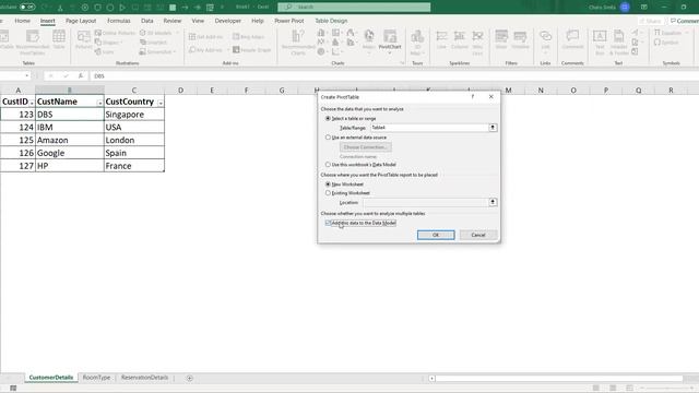 Tap-DC's MS Excel Bytes - Pivot Table using Data Model смотреть онлайн