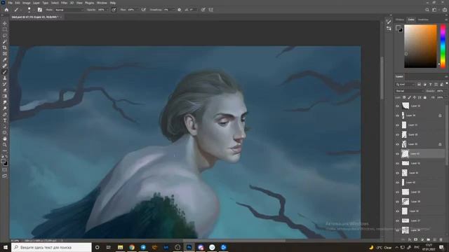 Вечерний рисунок. Арт, печеньки и горячий шоколад. смотреть онлайн