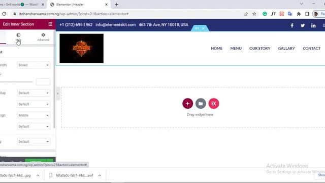 Create header menu with elementor free, mega menu, mobile menu with elementor plugin For Beginners смотреть онлайн