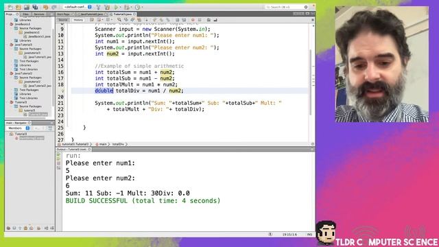 Java Programming Tutorial 3 - Arithmetic Operators смотреть онлайн