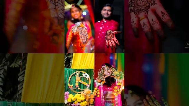MEHENDI NIGHT ? || 27.nov.22 || #JS || #brideandgroom #bridemehendi #weddingmehendi #weddingdress смотреть онлайн