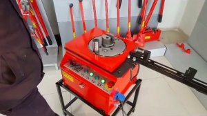 Станок для гибки арматурной стали серия Afacan B26 и B32, работа на станке