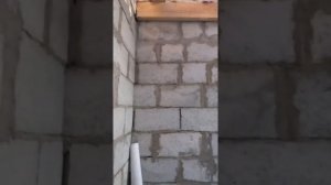 Дом из керамзитобетонного блока с облицовкой  кирпичом