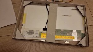 Монитор / ТВ из любой ЖК матрицы. Переносной монитор - корпус из мусора. Топовая  плата с АЛИ ???