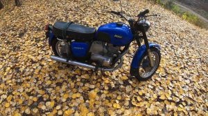 Мотоцикл ИЖ Планета 3 1981 года с БСЗ и К68