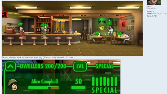 Fallout Shelter Max Level смотреть онлайн