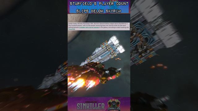 Mass Exodus From Starfield As Player Count Slips Below Skyrim смотреть онлайн