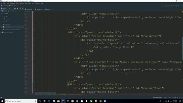 Accordions in bootstrap смотреть онлайн