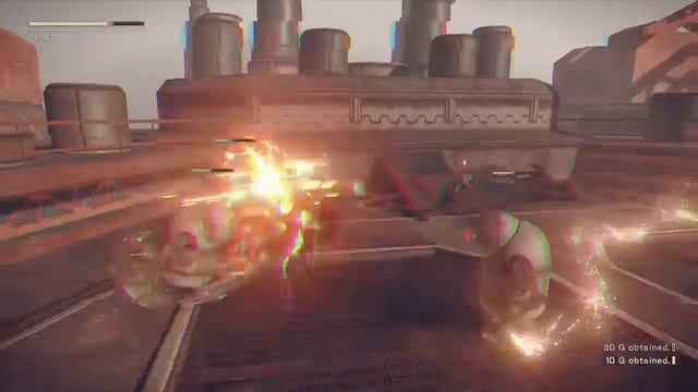 Nier Automata Rescue 9S on the Goliath Boss Machine смотреть онлайн