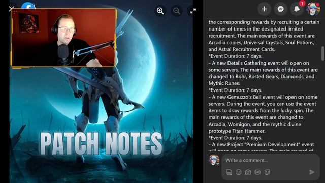 Let's Discuss The Eternal Evolution Patch Notes | ARCADIA DEBUTS | Sept 13th '23