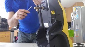 How to open a Karcher K7 full control pressure washer
