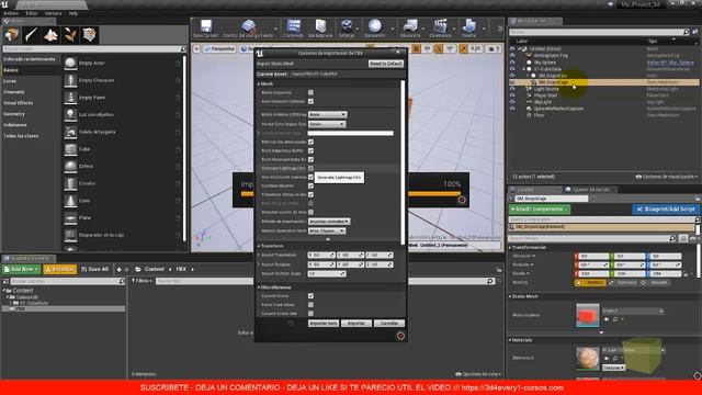 Unreal studio 4.22 arquitectura - 06 Los secretos de las texturas смотреть онлайн