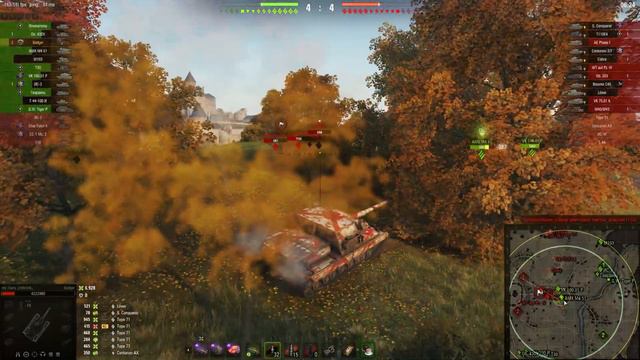 World of Tanks FV217 Badger - 4 Kills 10,3K Damage смотреть онлайн