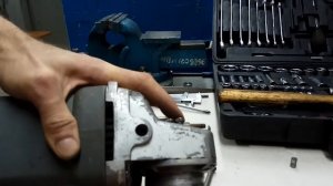 Ремонт,,Болгарки,,2) Самодельный, стопор вала УШМ