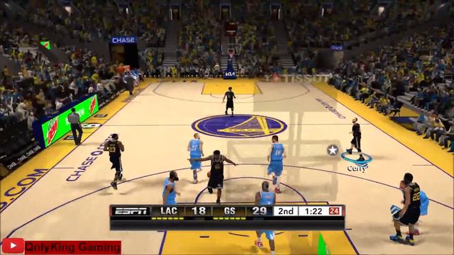 WARRIORS VS CLIPPERS | Full Game Highlights | NBA 2K13 (NBA 2K24 Roster) смотреть онлайн