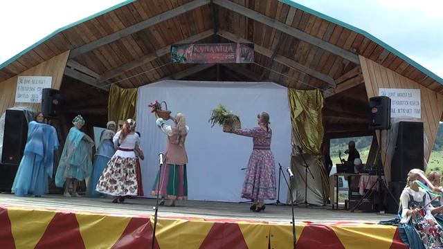 Времена года - танец в Любограде на фестивале Купалица смотреть онлайн