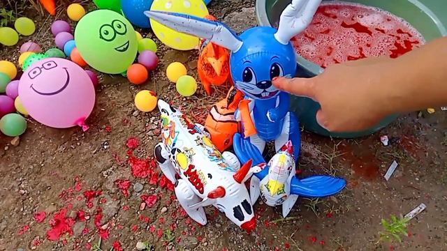 Menemukan Balon Warna Warni, Balon Karakter Berlumpur Dan Letusin Balon Berhadiah Mainan смотреть онлайн
