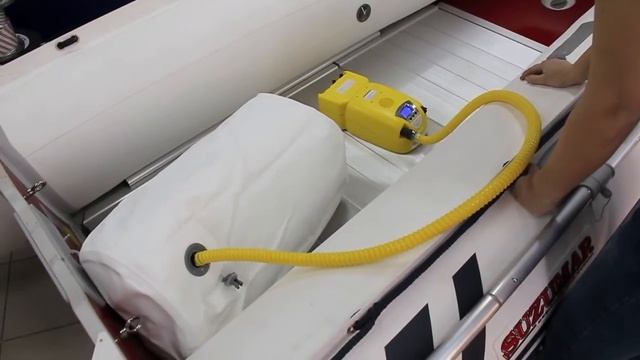 Сиденье-пуфик в надувную лодку