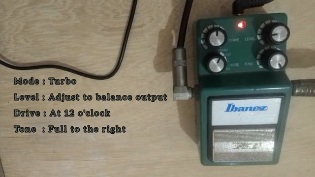 Ibanez TS9DX Turbo Tube Screamer, Sounds Demo смотреть онлайн